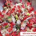 Gỏi hoa phượng