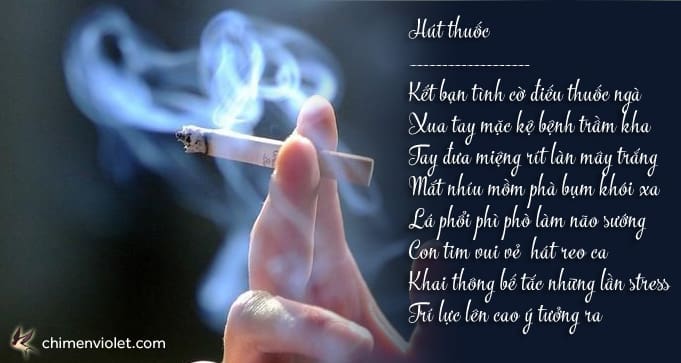 hút thuốc