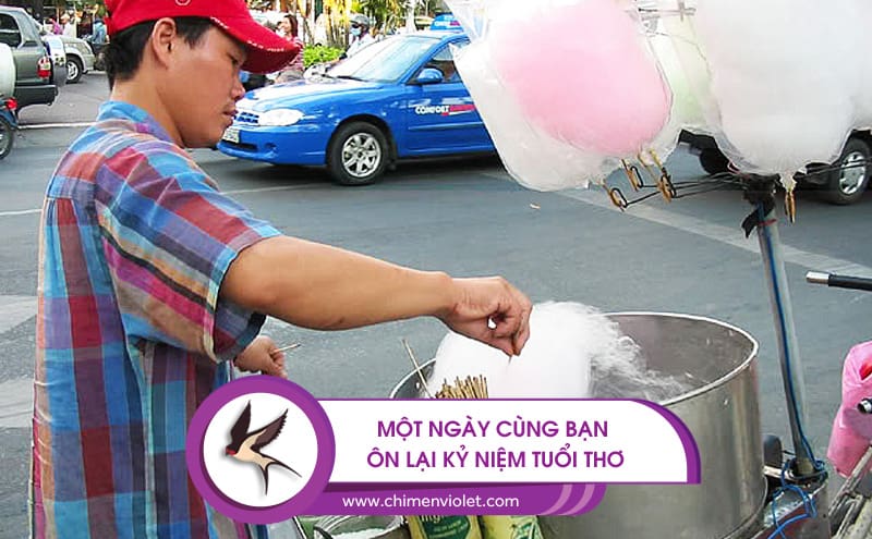Kẹo bông gòn