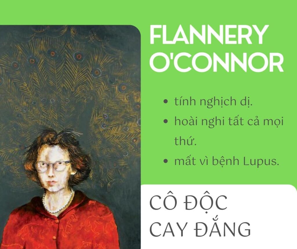 Những nhà văn của sự cô độc – cô đơn và bi ai 2 Flannery O’Connor