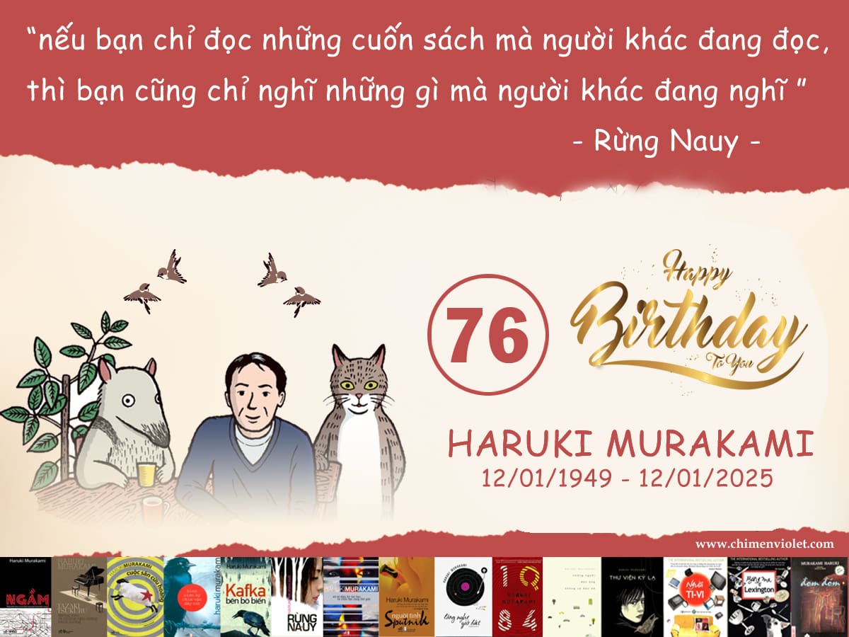 sinh nhật haruki murakami