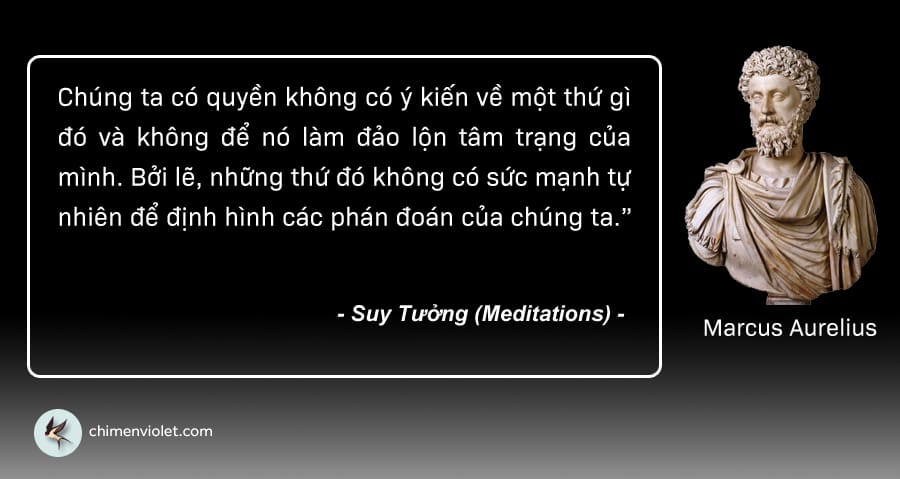 Lời giáo huấn của Marcus Aurelius 11 Suy tưởng - Marcus Aurelius