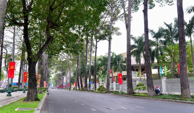 Sài Gòn ngày nghĩ lễ