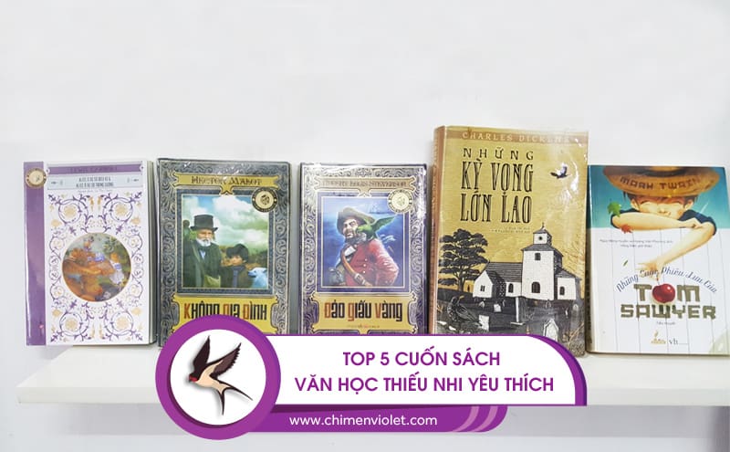 Top 5 văn học thiếu nhi