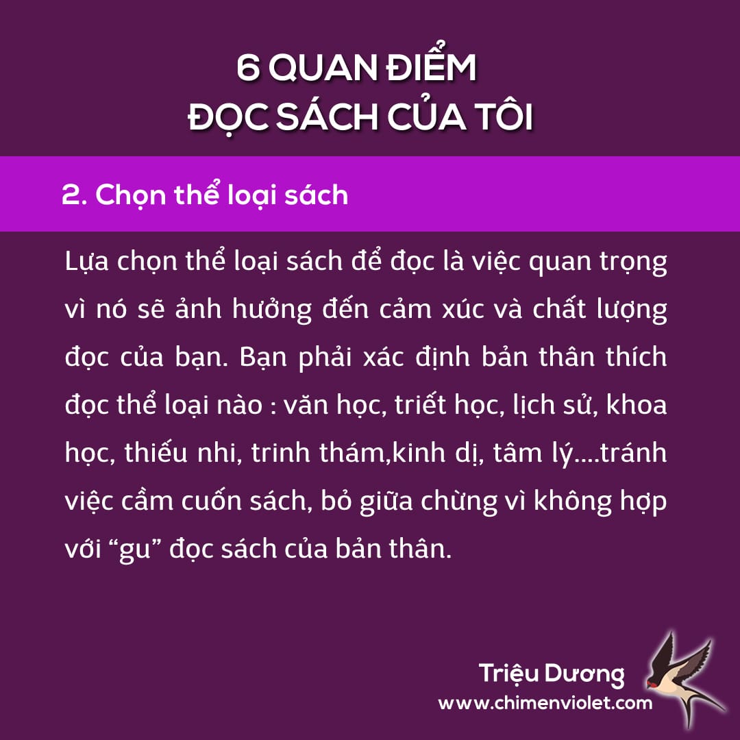 6 quan điểm đọc sách của tôi 3 kinh nghiệm đọc sách