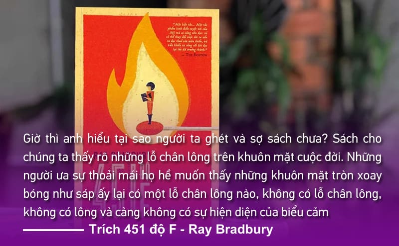 451fts 451 độ F – Khi sách trở thành kẻ thù và bị tiêu huỷ