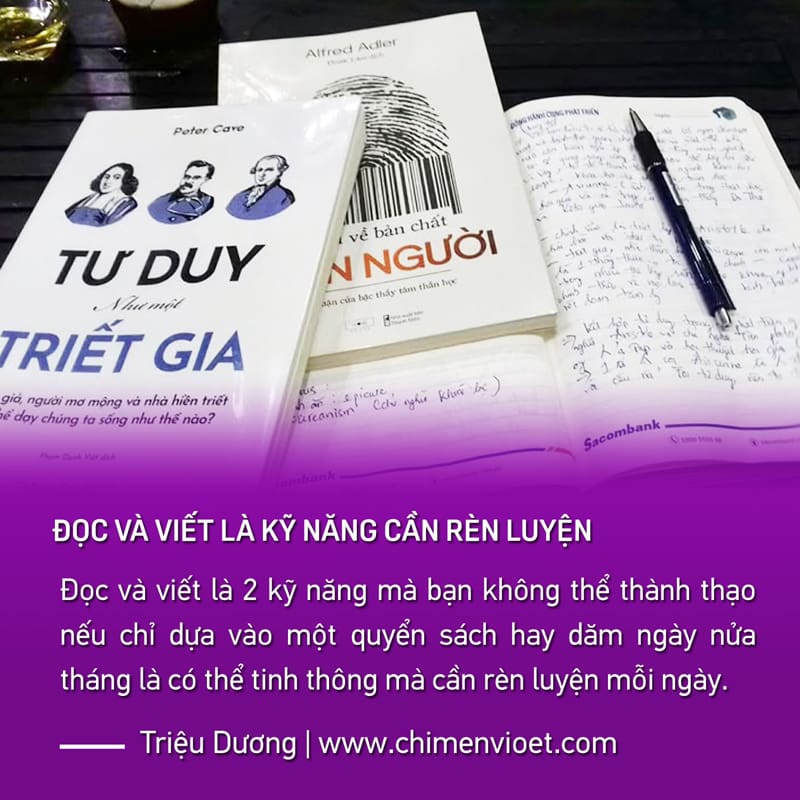 Đọc và viết là kỹ năng cần rèn luyện 2 đọc và viết