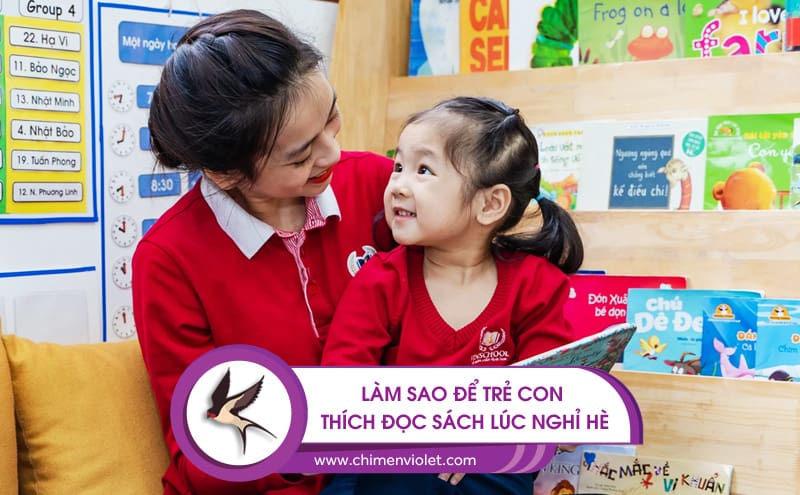 đọc sách cùng trẻ