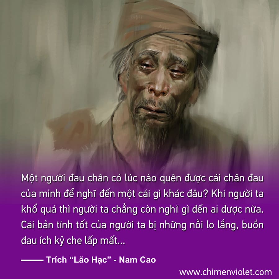 Hoàn cảnh sống khác nhau không chung tiếng nói 2 Lão Hạc - Nam Cao