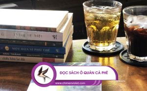 Đọc sách ở quán cà phê