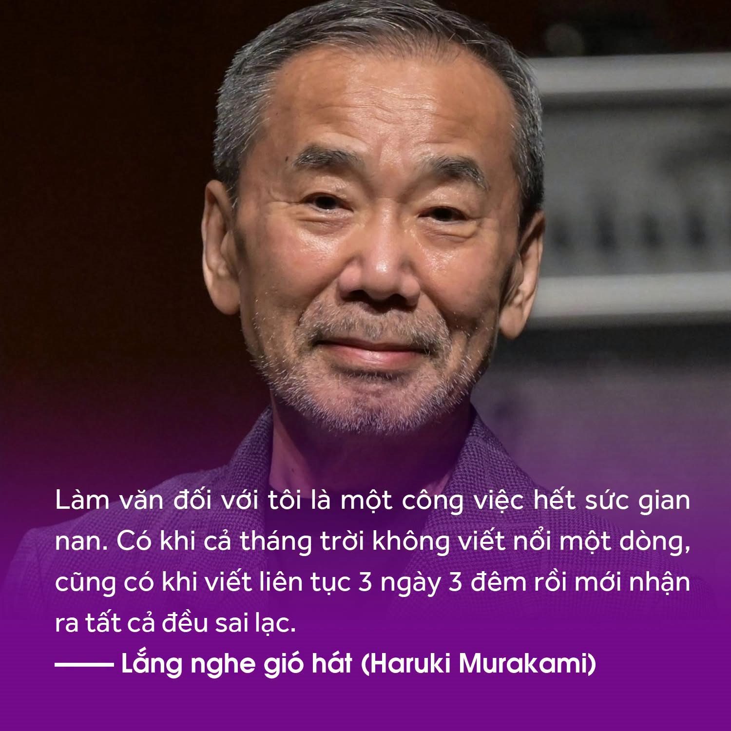Haruki Murakami : không biết viết văn và trở thành một tiểu thuyết gia 3 Haruki Murakami